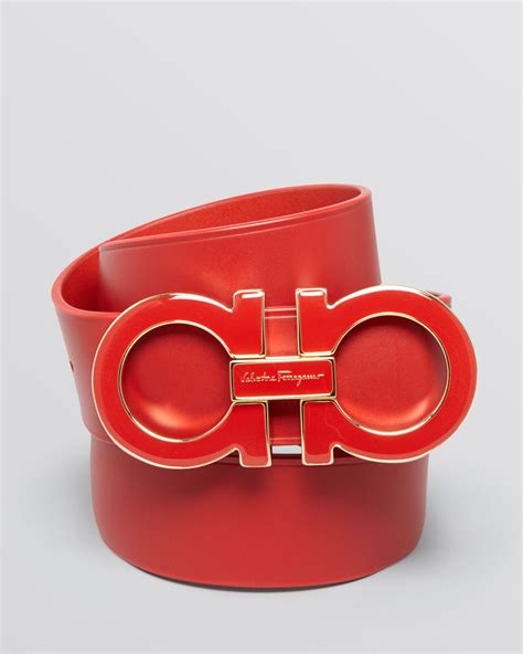 red ferragamo belt cheap|ferragamo belt on person.